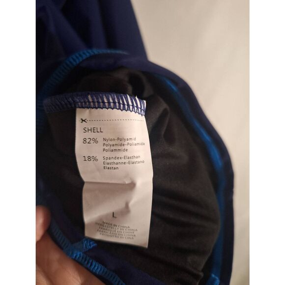 Beautyin Womens Unitard One Piece Navy Swimsuit Size Large NEW with tags - Picture 3 of 4